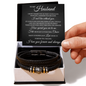 Love You Forever Bracelet - To My Husband "I Can't Live Without You"