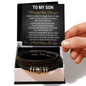 To My Son - Love You Forever Bracelet
