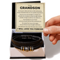 Love You Forever Bracelet - To My Grandson "I Will Love You Forever"