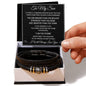 To My Son - Love You Forever Bracelet