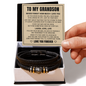 Love You Forever Bracelet - To My Grandson "Follow Your Dreams"
