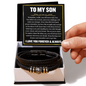 Love You Forever Bracelet - To My Son "I Love You Forever and Always"