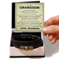 Love You Forever Bracelet - To My Grandson "Just Do Your Best"