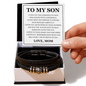 Love You Forever Bracelet - To My Son "I Am So Proud of You"