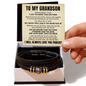 Love You Forever Bracelet - To My Grandson "I Love You More Than Anything"
