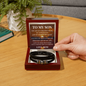 Love You Forever Bracelet - To My Son "Greatest Gift Of My Life"