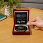 Love You Forever Bracelet - To My Son "I Adore Your Smile"