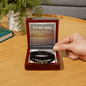 Love You Forever Bracelet - To My Son "I Will Always Be There"