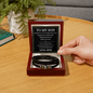 Love You Forever Bracelet - To My Son "I'm Always Here For You"
