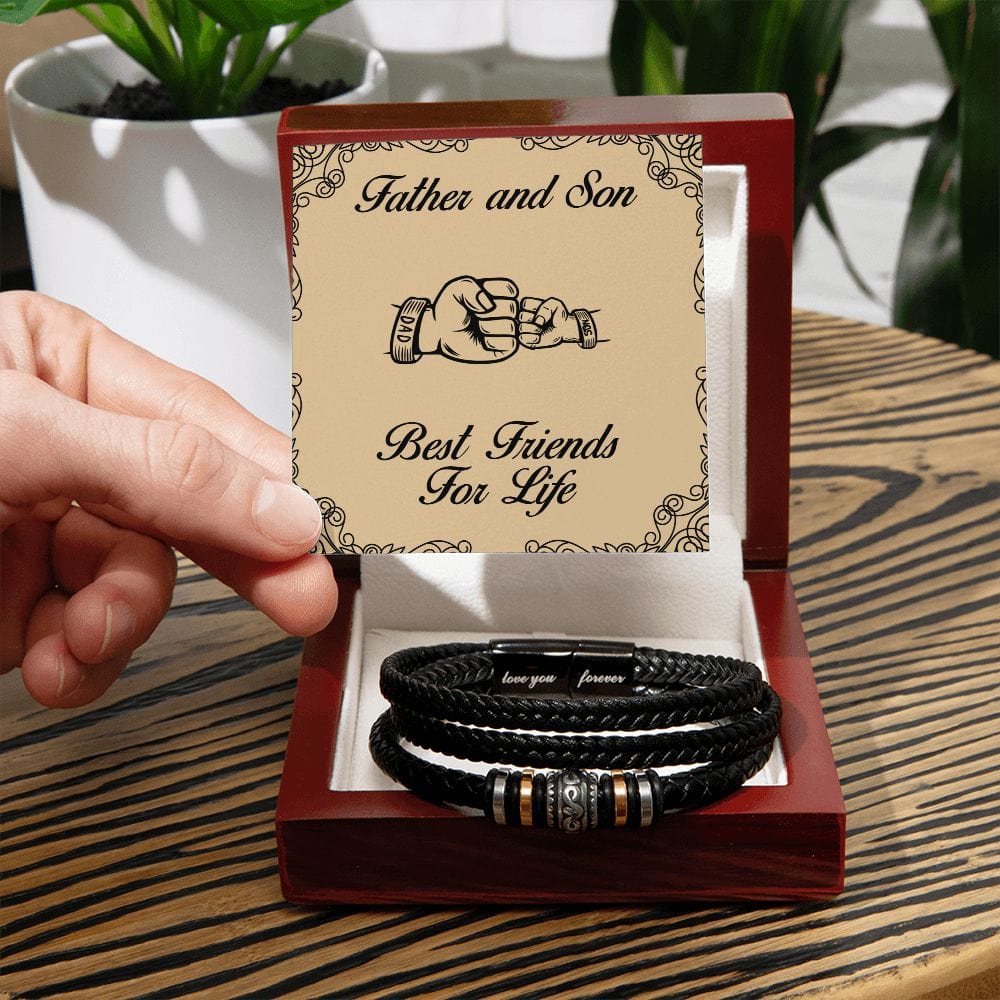 To My Dad - Love You Forever Bracelet
