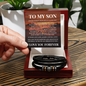 Love You Forever Bracelet - To My Son "I Love You Forever"