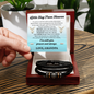Love You Forever Bracelet - "Little Hug From You"