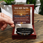 Love You Forever Bracelet - To My Son "Greatest Gift Of My Life"