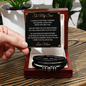 To My Son - Love You Forever Bracelet