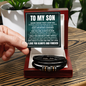 Love You Forever Bracelet - To My Son "Feel My Love"