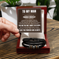 Love You Forever Bracelet - To My Husband "You Are The One"