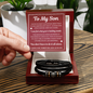 Love You Forever Bracelet - To My Son