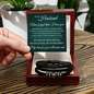 Love You Forever Bracelet - To My Husband "Never Forget That I Love You"