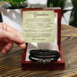 Love You Forever Bracelet - To Our Grandson "We Love You"