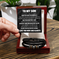 Love You Forever Bracelet - To My Son "You Can Achieve Anything"