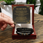 To My Son - Love You Forever Bracelet
