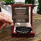 Love You Forever Bracelet - To My Amazing Grandson "Just Believe In Yourself"