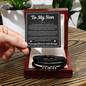 Love You Forever Bracelet - To My Son