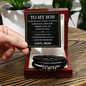 Love You Forever Bracelet - To My Son "I'm Always Here For You"