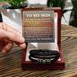 Love You Forever Bracelet - To My Son "I Will Always Be There"