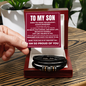 Love You Forever Bracelet - To My Son "Believe In Yourself"