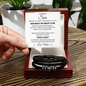 To My Son - Love You Forever Bracelet