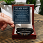 Love You Forever Bracelet - To My Son