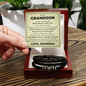 Love You Forever Bracelet - To My Grandson "Just Do Your Best"