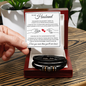Love You Forever Bracelet - To My Husband "I Love You More Than You'll Ever Know"