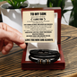 Love You Forever Bracelet - To My Son "Never Forget How Amazing You Are"
