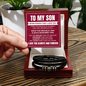 Love You Forever Bracelet - To My Son "I Believe In You"