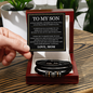 Love You Forever Bracelet - To My Son "The Greatest Gift I Have"