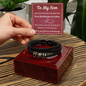 Love You Forever Bracelet - To My Son
