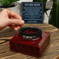 Love You Forever Bracelet - To My Son "Beautiful Chapters"