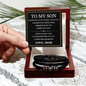 Love You Forever Bracelet - To My Son "I'm Always Here For You"