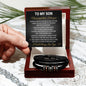 To My Son - Love You Forever Bracelet