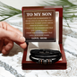 Love You Forever Bracelet - To My Son "I Will Always Be There"