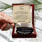 To My Son - Love You Forever Bracelet