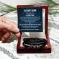 To My Son - Love You Forever Bracelet