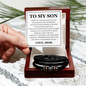 Love You Forever Bracelet - To My Son "I Am So Proud of You"