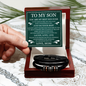 Love You Forever Bracelet - To My Son "You Are My Best Son Ever"