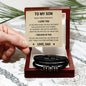To My Son - Love You Forever Bracelet