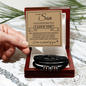 Love You Forever Bracelet - To My Son Men's Bracelet