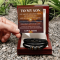 Love You Forever Bracelet - To My Son "Greatest Gift Of My Life"