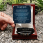To My Son - Love You Forever Bracelet